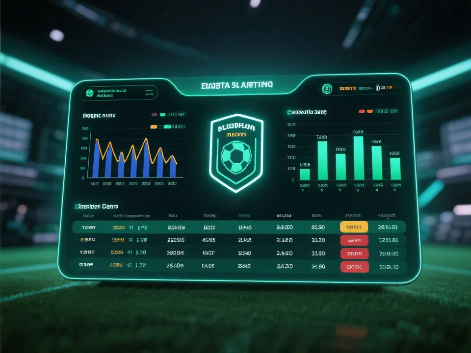 世界杯积分榜数据面板示意图